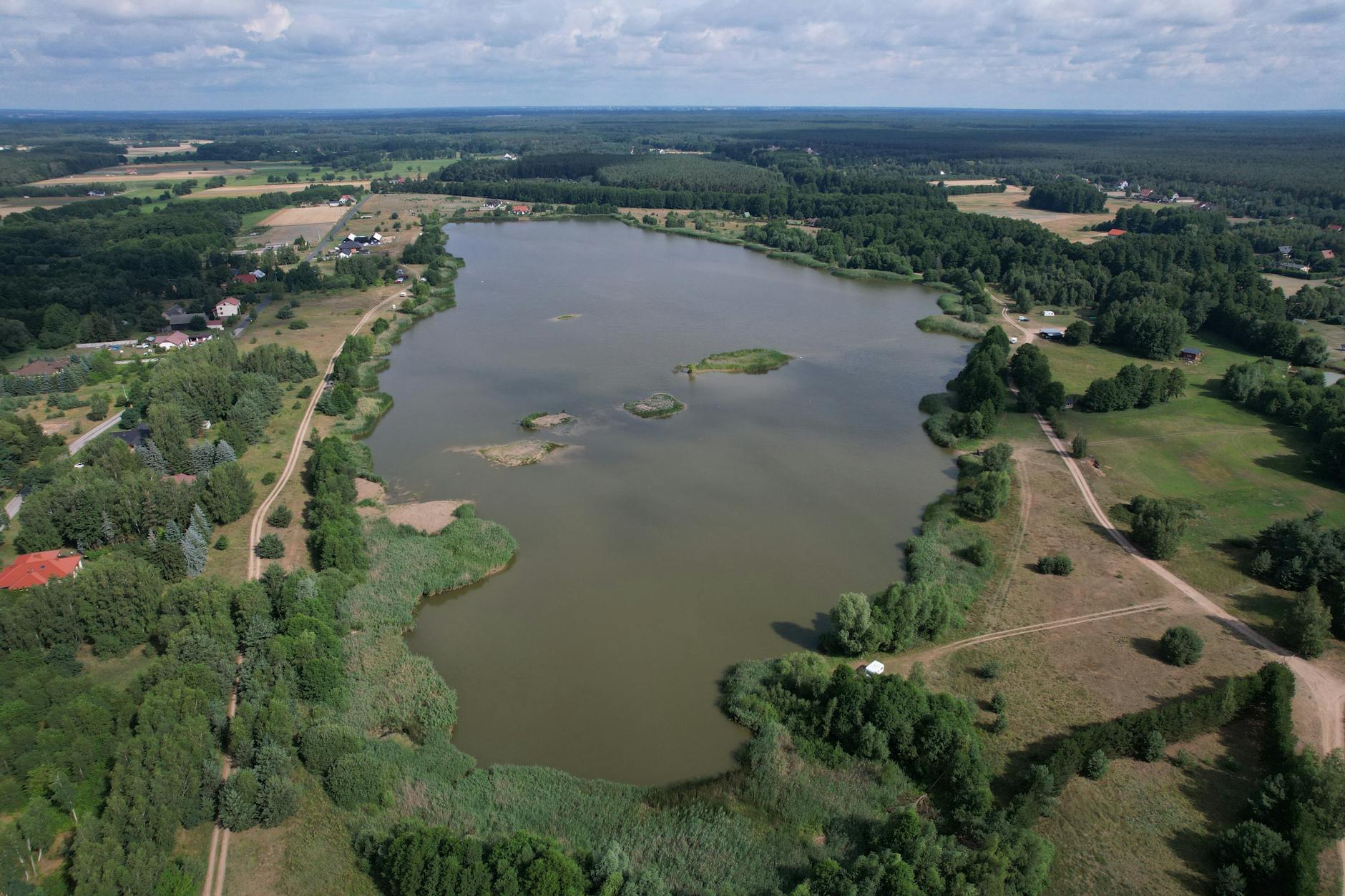 szczupak małe jezioro